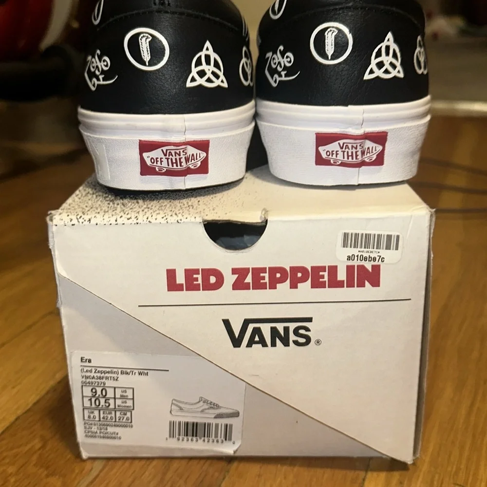 Brand new! Limited Edition 50th anniversary Led Zeppelin Vans. Original box/tags - Picture 7 of 8